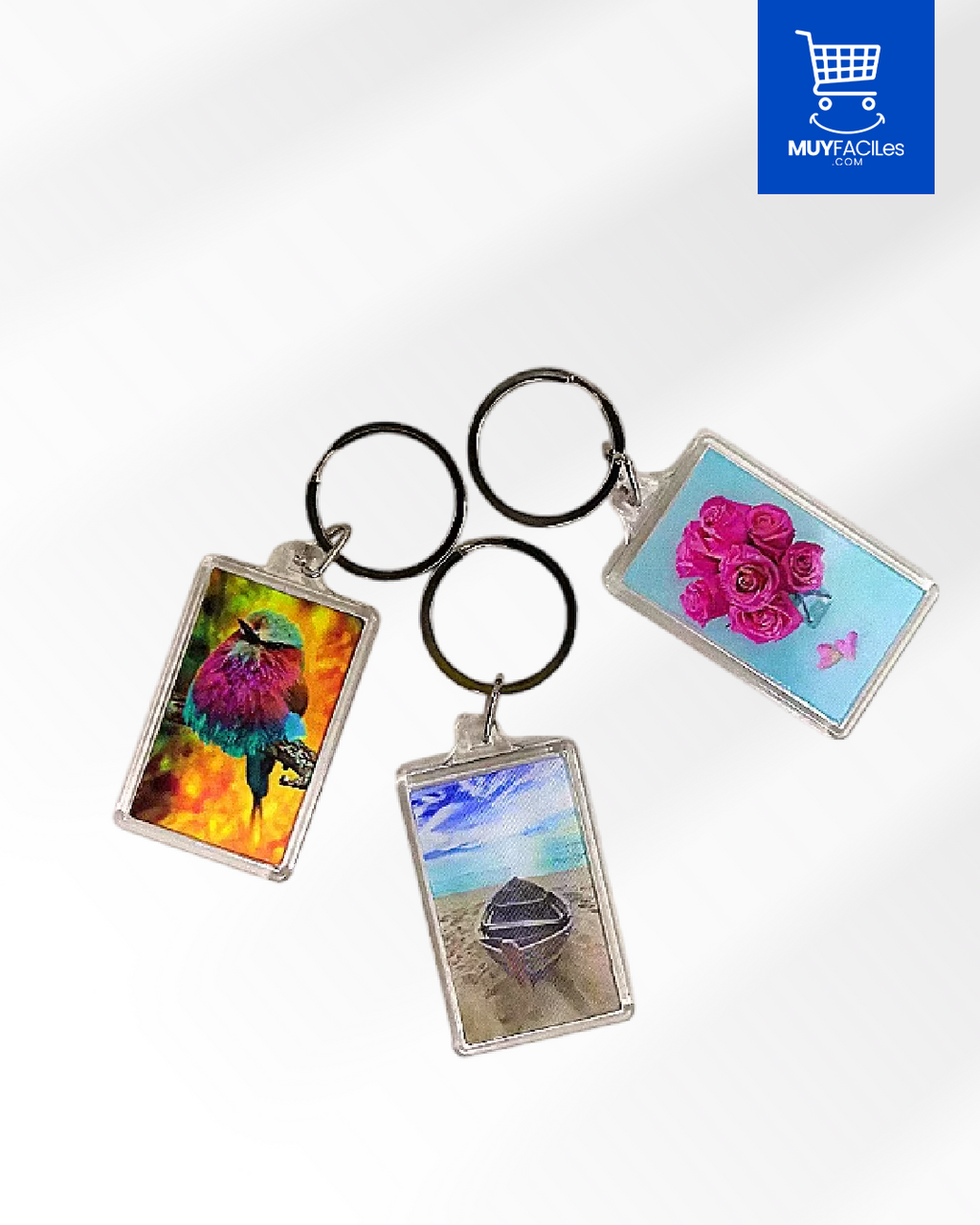 Paquete de Llaveros Personalizados (24 piezas)